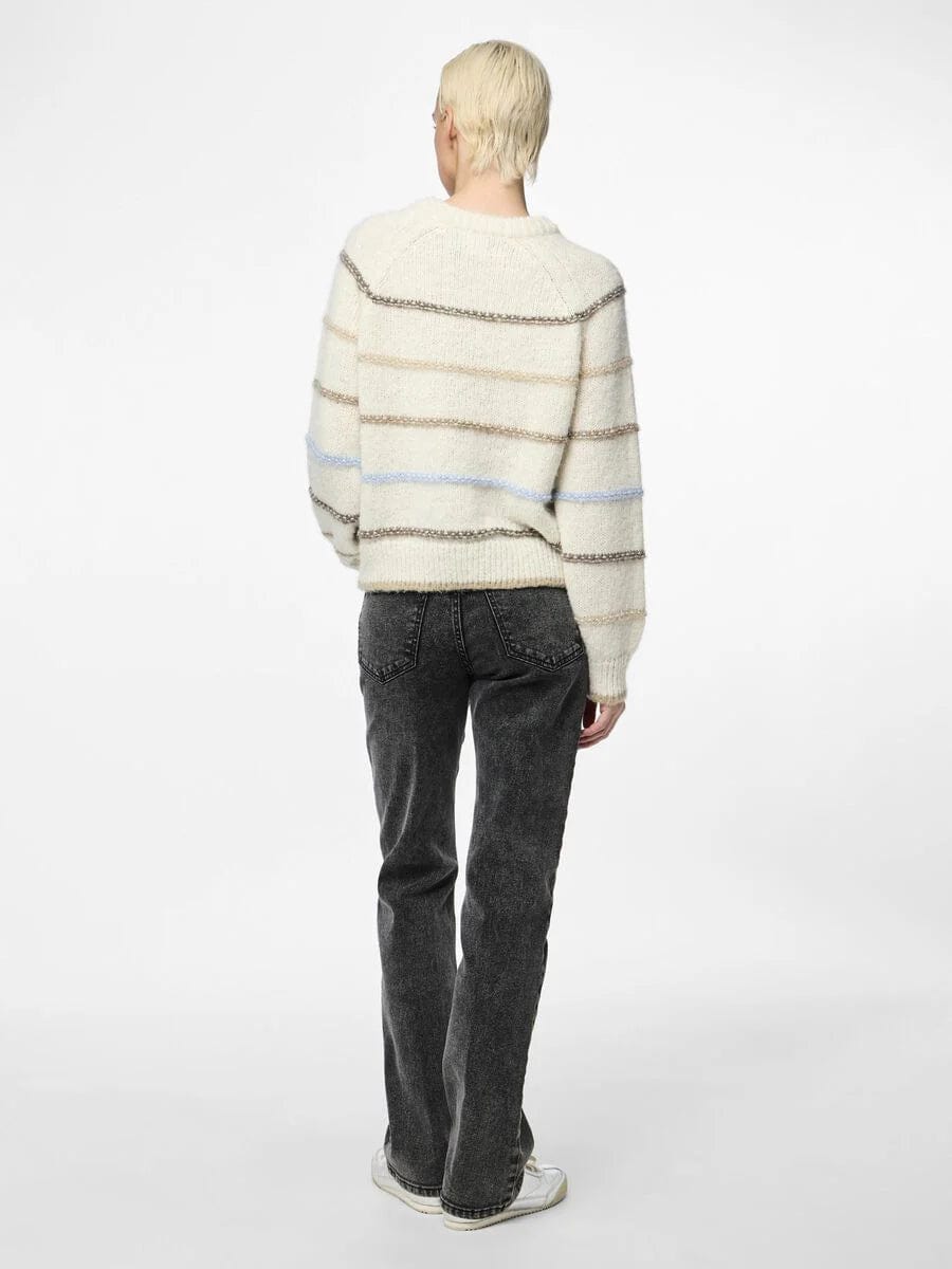 Nelia Stripe Crew Neck