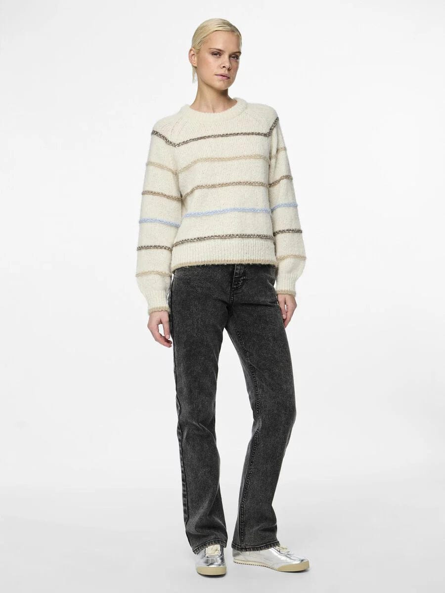 Nelia Stripe Crew Neck