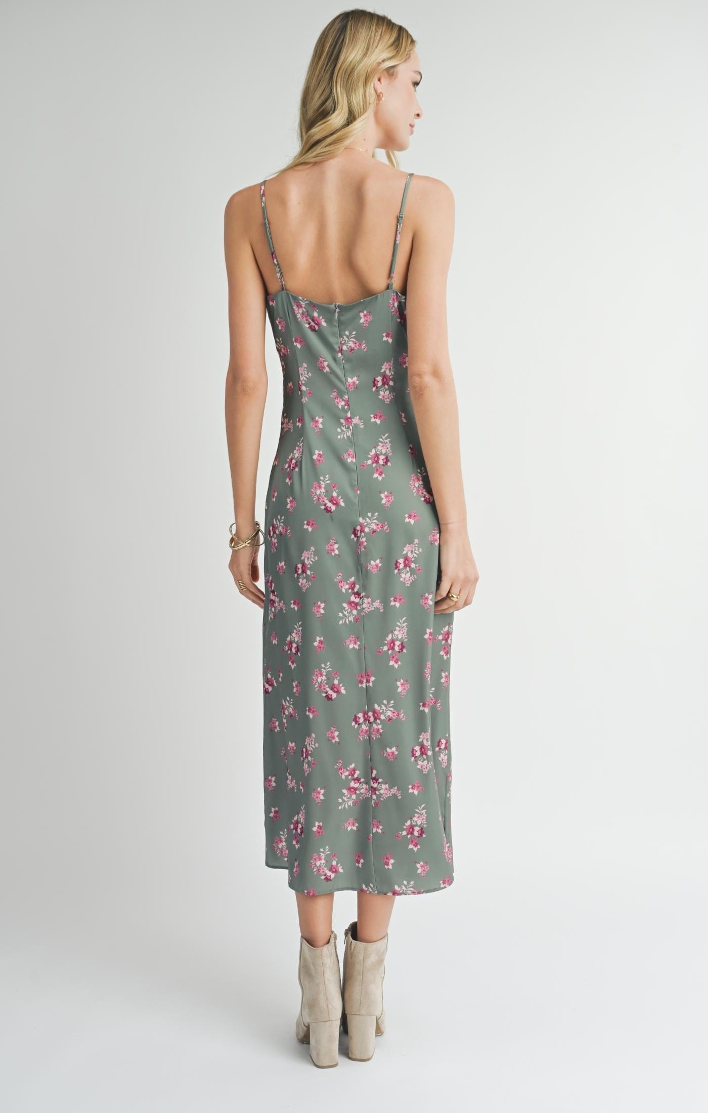 SADIE & SAGE DRESSES Hostess Slip Maxi Dress