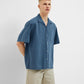 M TOPS - Selected - Boxy Denim Resort Shirt - PLENTY