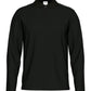 Selected M TOPS Black / S Finley Waffle Polo