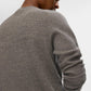 M SWEATERS - Selected - Ross Structure Organic Crew Neck - PLENTY