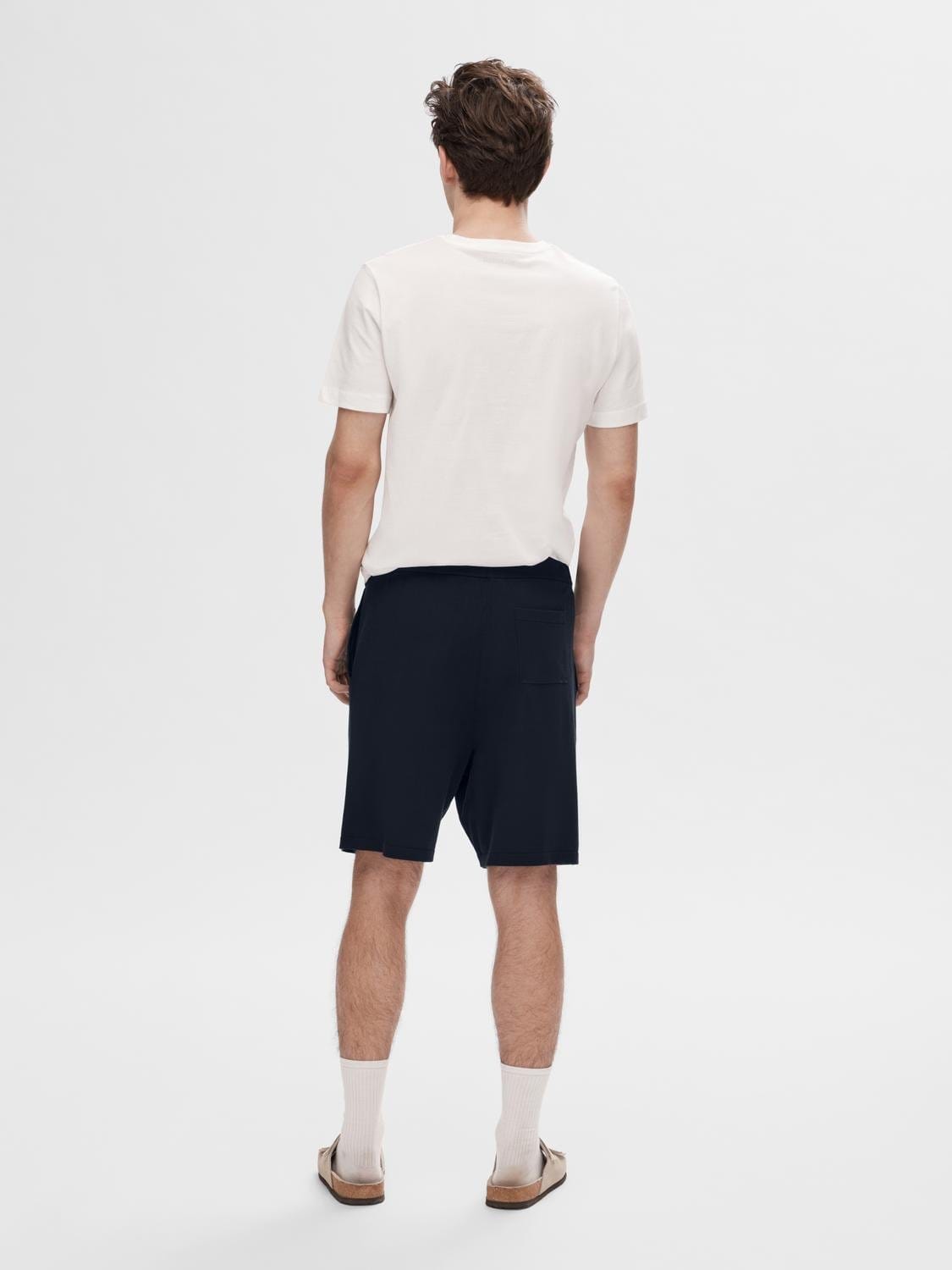 M BOTTOMS - Selected - Teller Knit Shorts - PLENTY