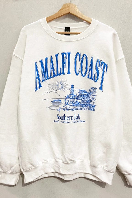 SWEET CLAIRE sweater White / S/M Amalfi Coast Sweatshirt