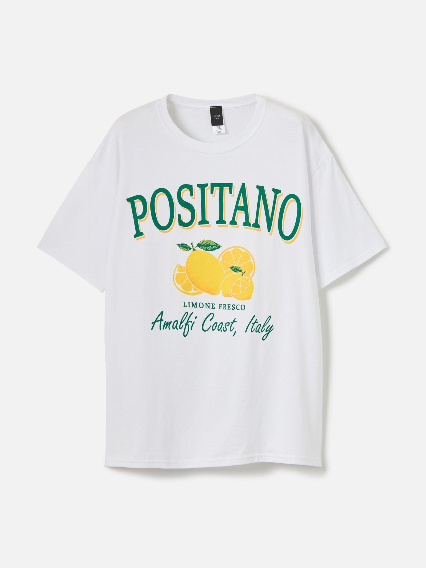 TOPS - SWEET CLAIRE - Positano Lemon Tee - PLENTY