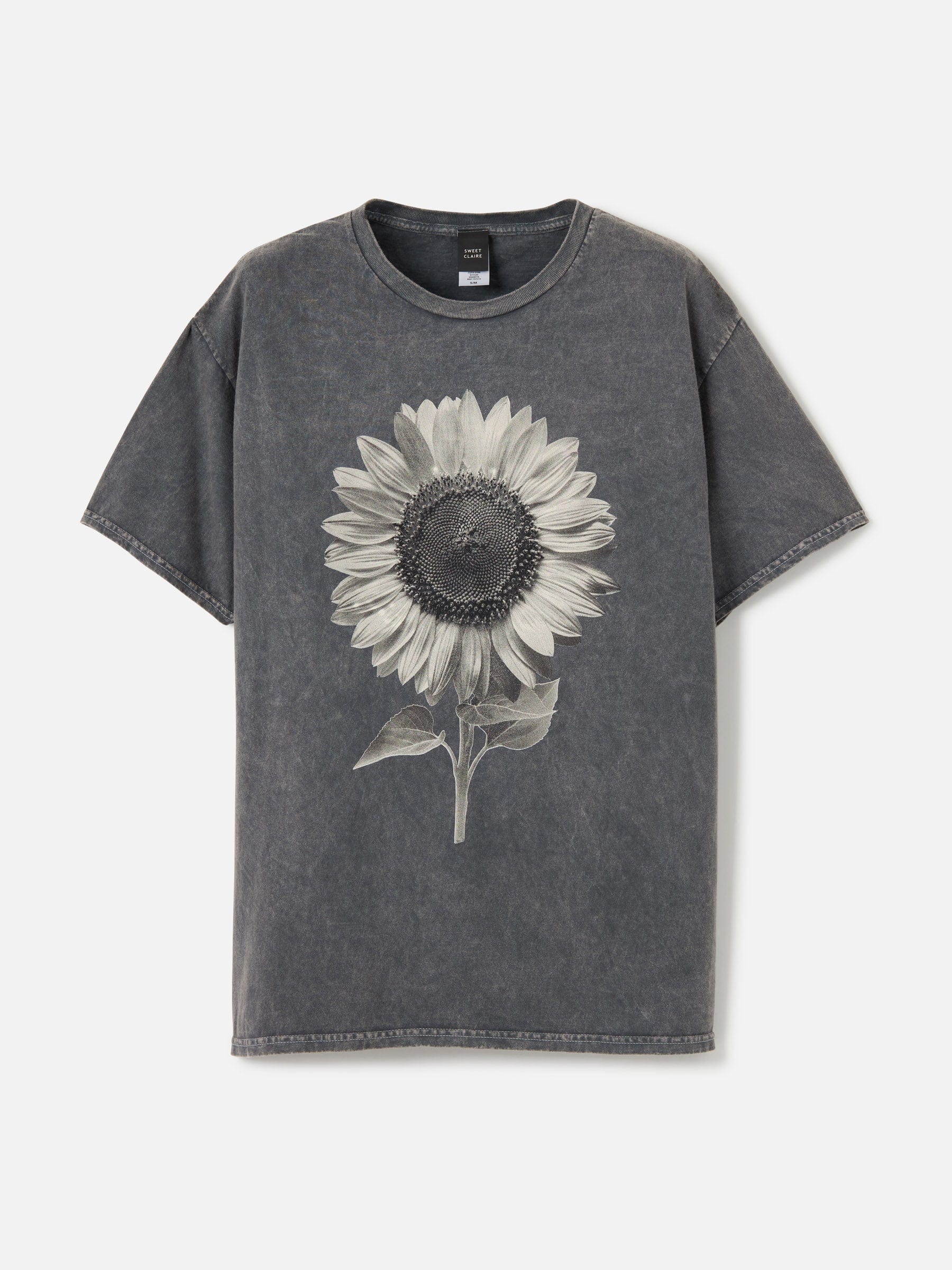 Sunflower Enzyme Wash Tee