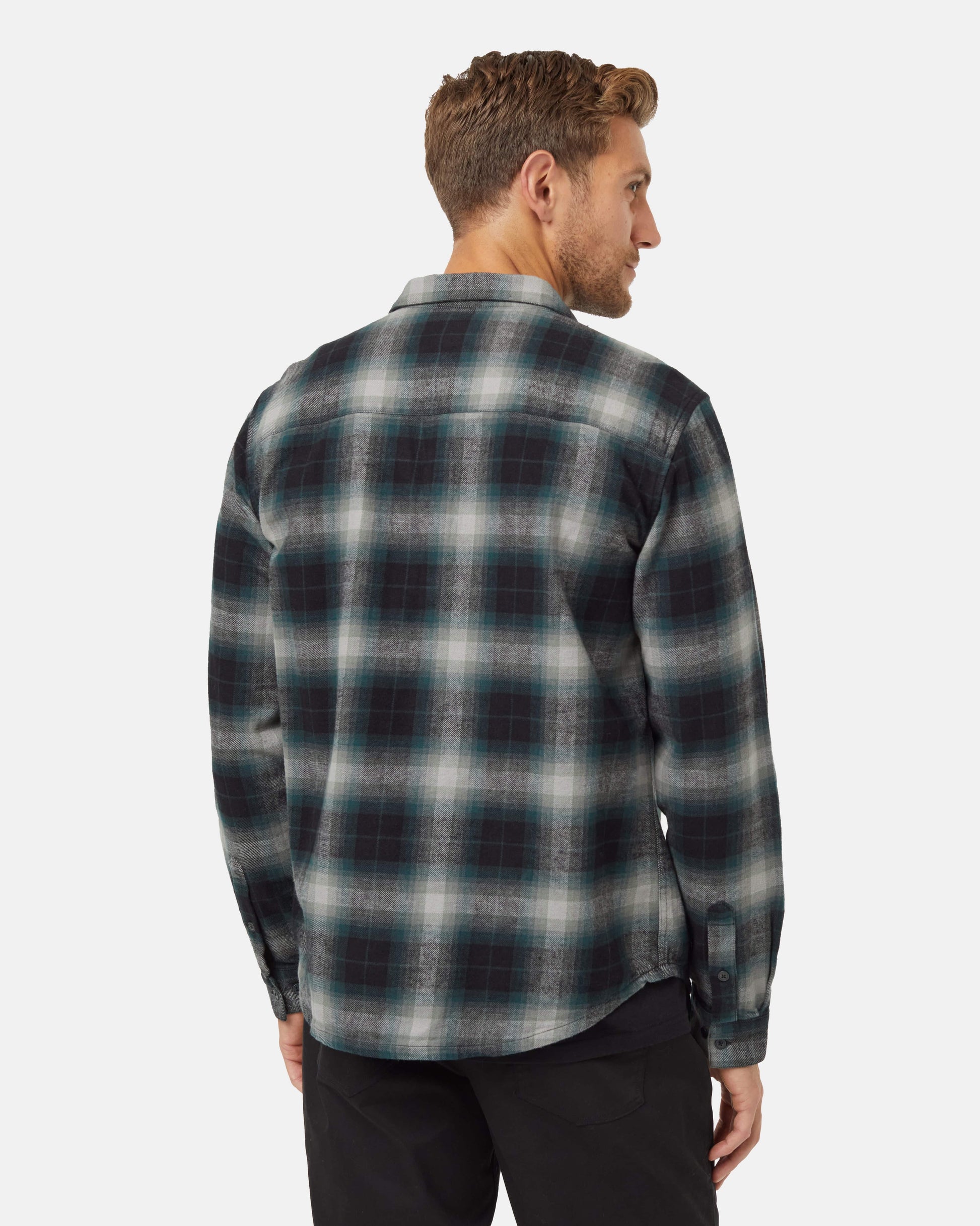 M TOPS - tentree - Forest Flannel Shirt - PLENTY