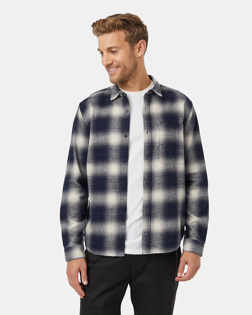 M TOPS - tentree - Forest Flannel Shirt - PLENTY