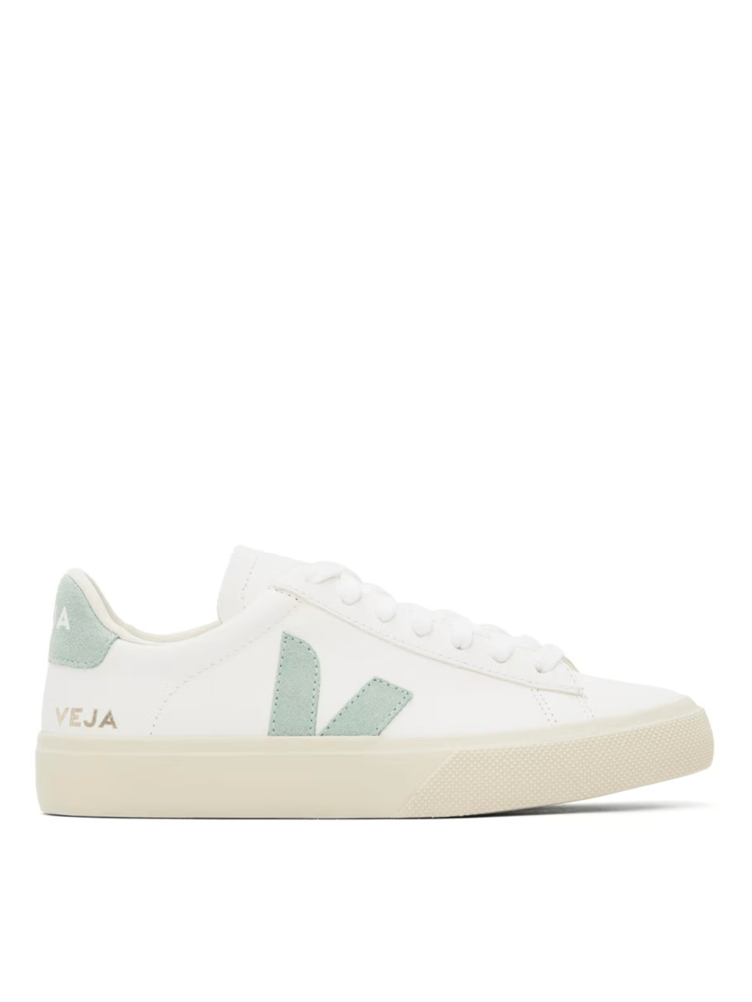 VEJA SHOES Extra White Matcha / 36 Campo ChromeFree Leather Sneaker