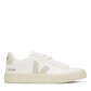 VEJA SHOES Extra White Natural Suede / 36 Campo ChromeFree Leather Sneaker