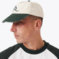 Zanerobe ACCESSORIES Vintage White/Forest Stitched Emblem Cap