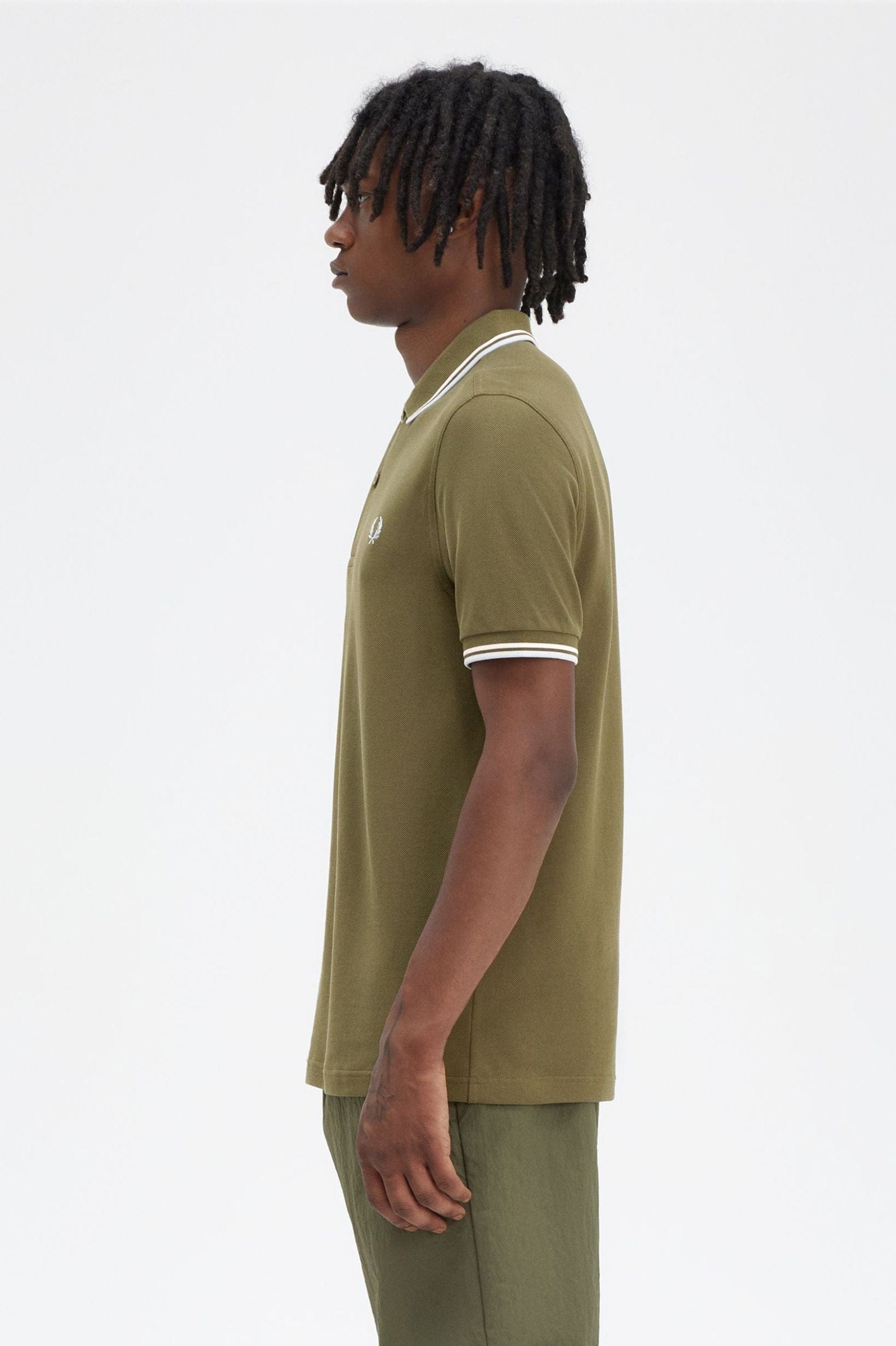 m tops - FRED PERRY - Twin Tipped Shirt - PLENTY