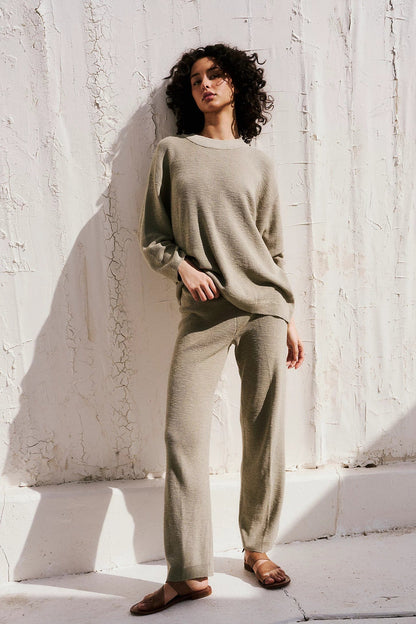 Sweater - FREE PEOPLE - Malibu Sweater Pant Set - PLENTY