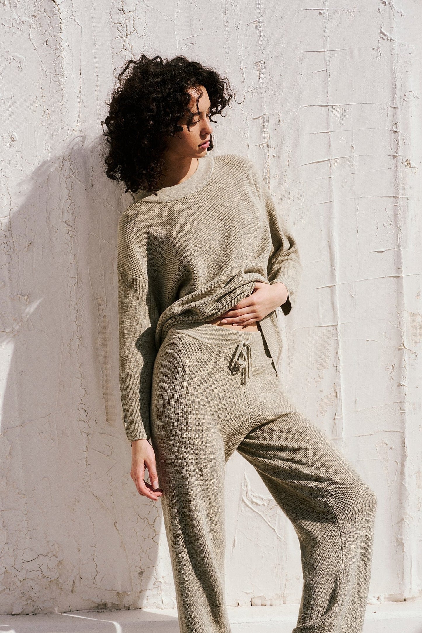 Sweater - FREE PEOPLE - Malibu Sweater Pant Set - PLENTY