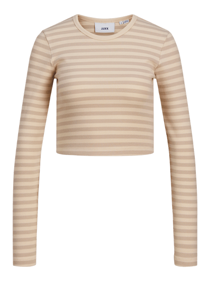 tops - JJXX - Feline Long Sleeve Stripe Tee - PLENTY