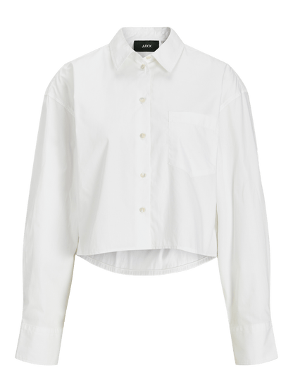 JJXX tops White / XS Jamie Long Sleeve Shirt