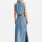 BOTTOMS - LEVI'S - Iconic Long Skirt With Slit - PLENTY