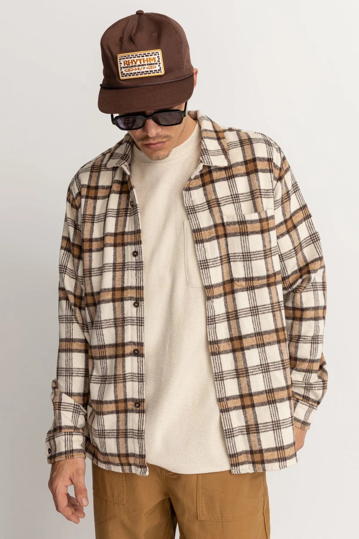 RHYTHM M TOPS Albert Check Shirt