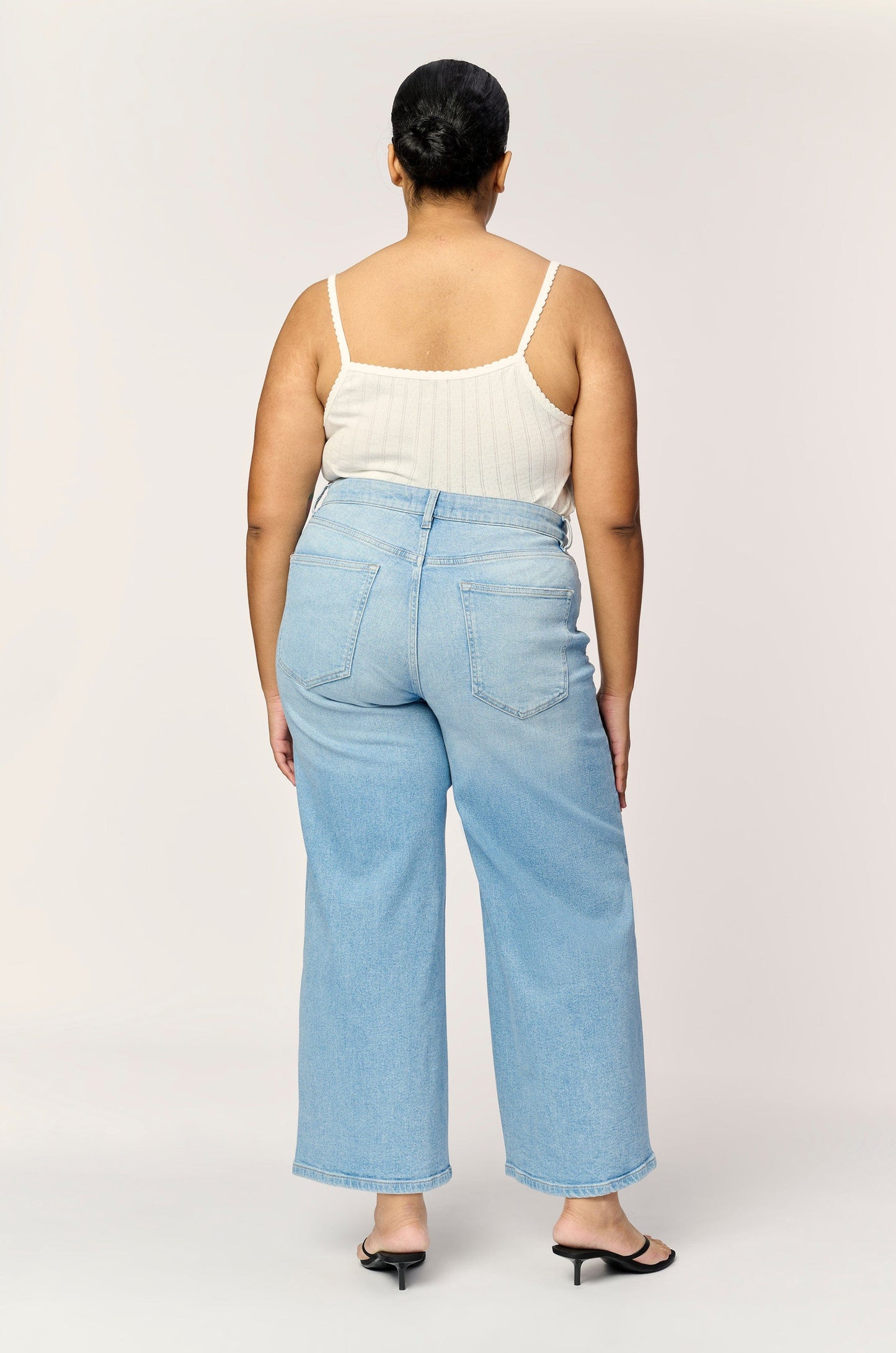 DENIM - WARP & WEFT - ICN Crop Wide Leg - Last Summer - PLENTY