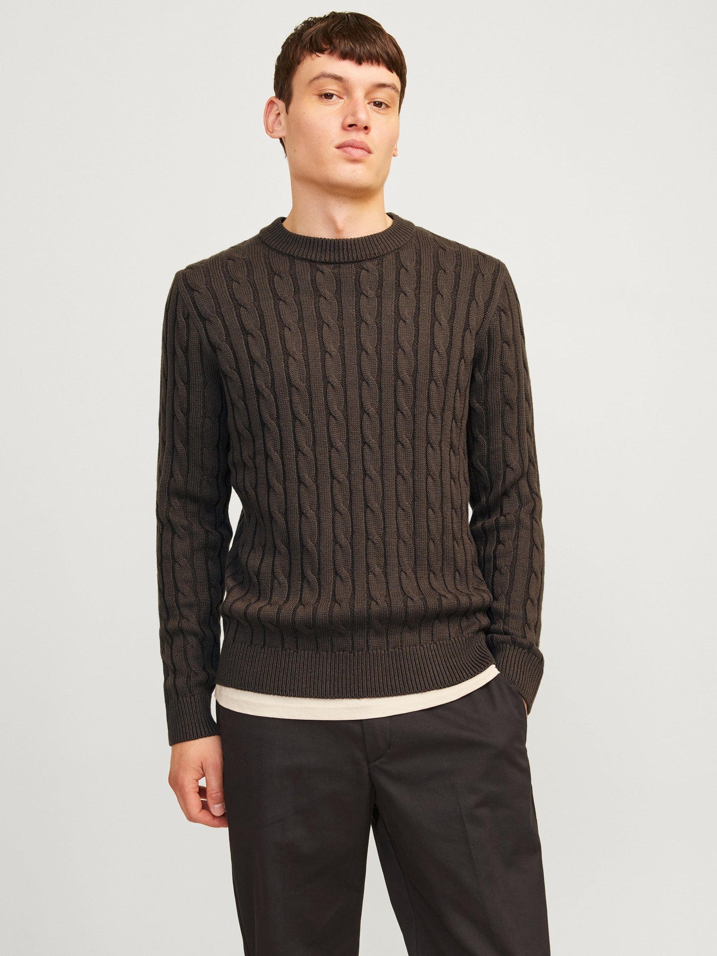 JACK JONES M SWEATERS Ross Knit Crewneck