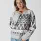 LYLA + LUXE Sweater Landen Fairisle Pullover