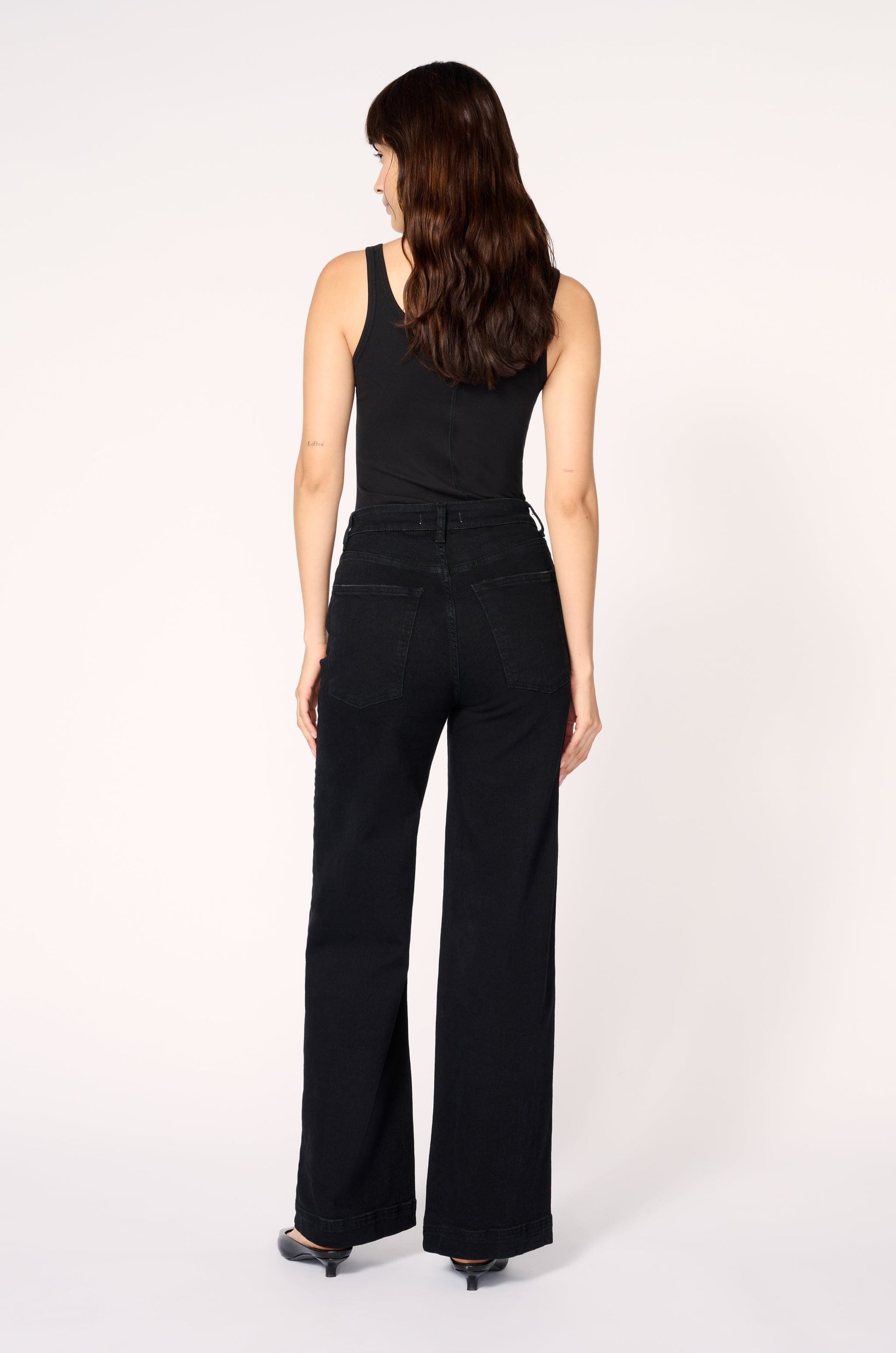 WARP & WEFT denim NCE Relaxed Wide Leg - Inkwell