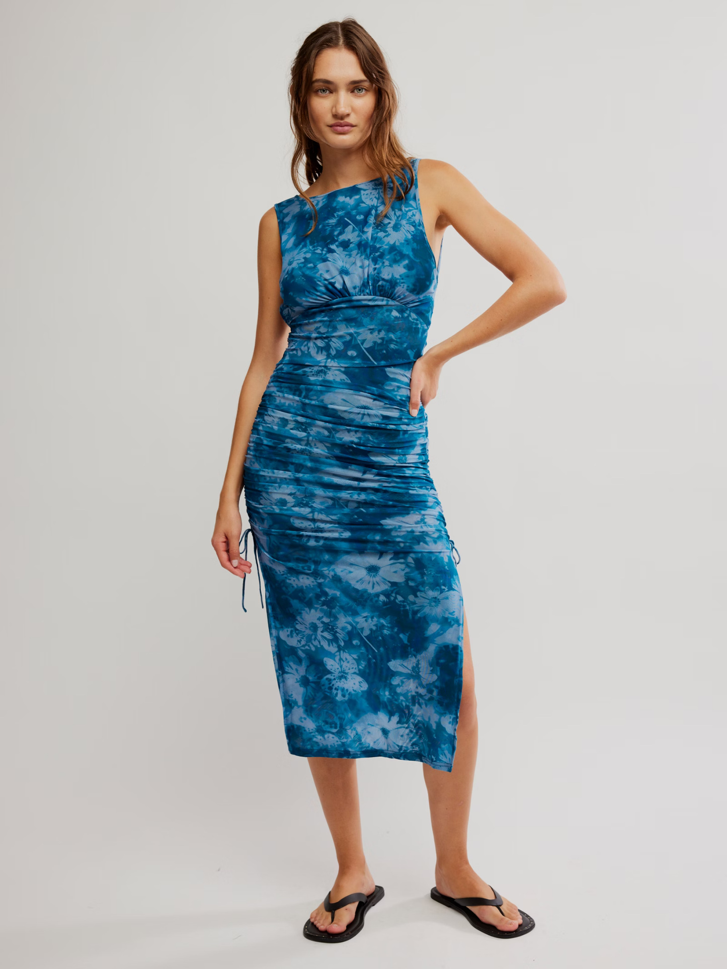 Take Me Away Midi Dress