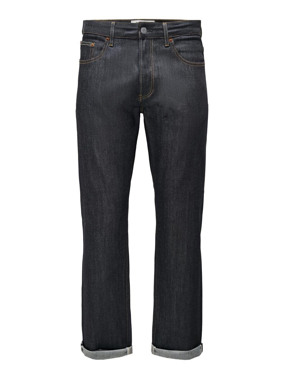 Edge Sepia Blue Selvedge Denim