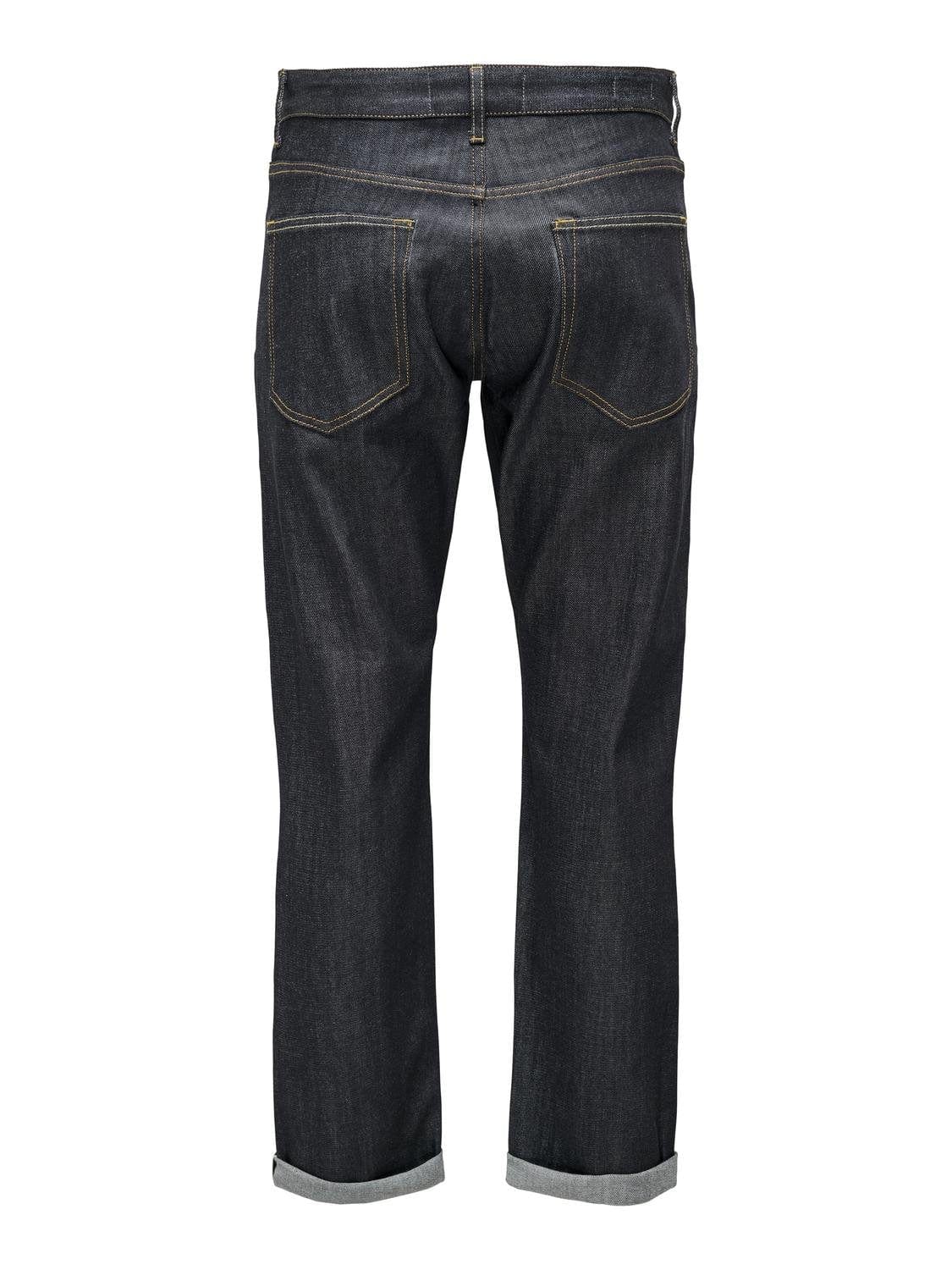 Edge Sepia Blue Selvedge Denim