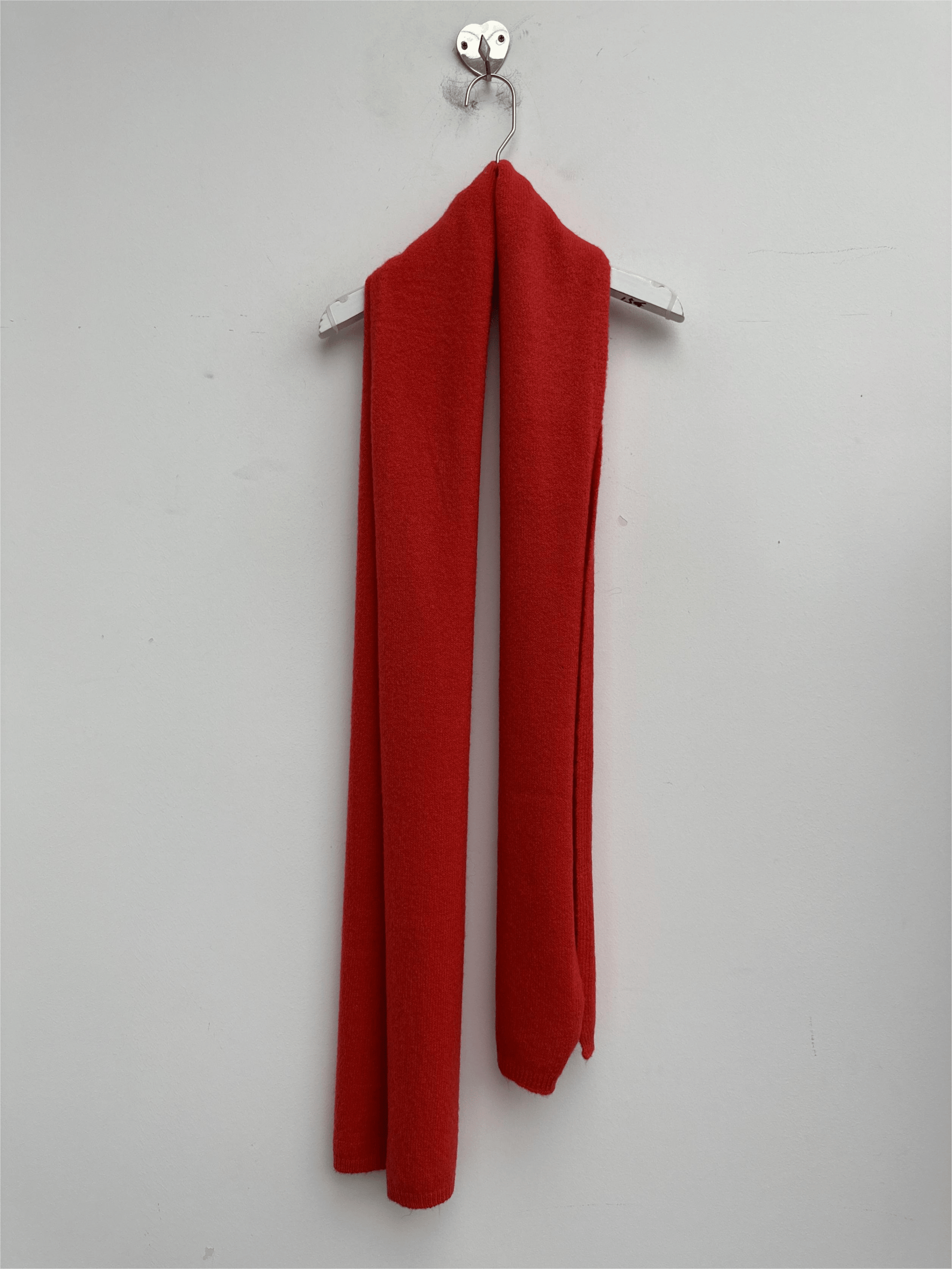 LYLA + LUXE ACCESSORIES Red Knit Scarf