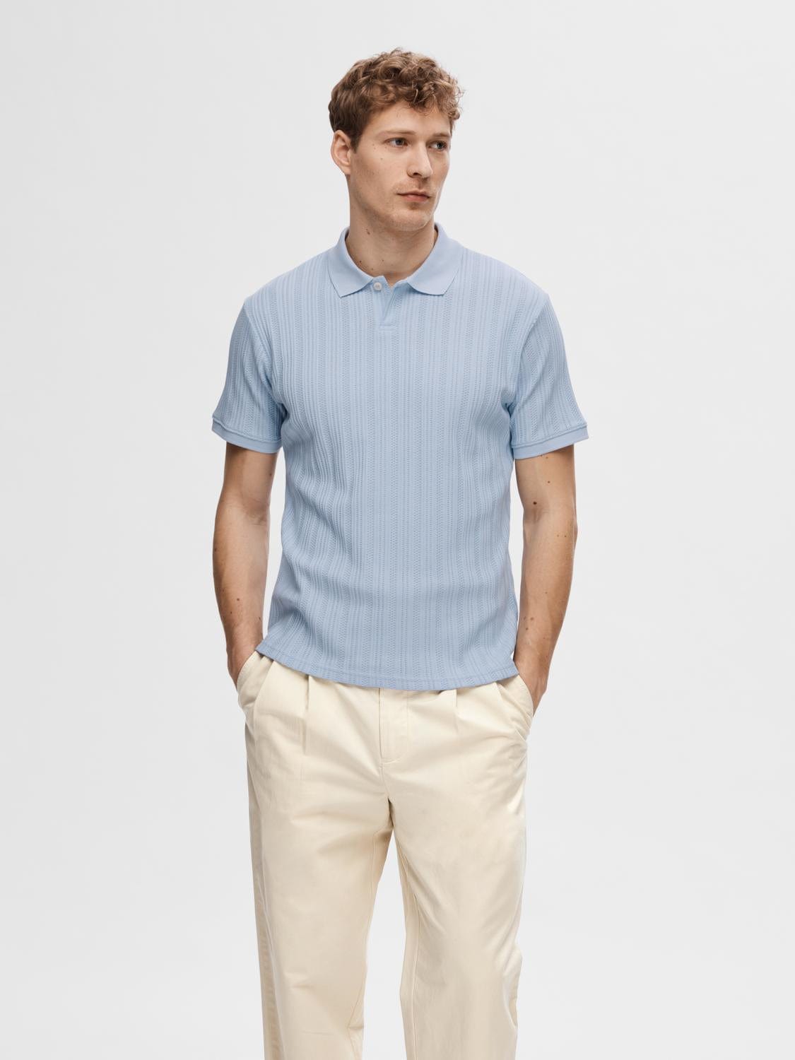 Jaden Jacquard Polo