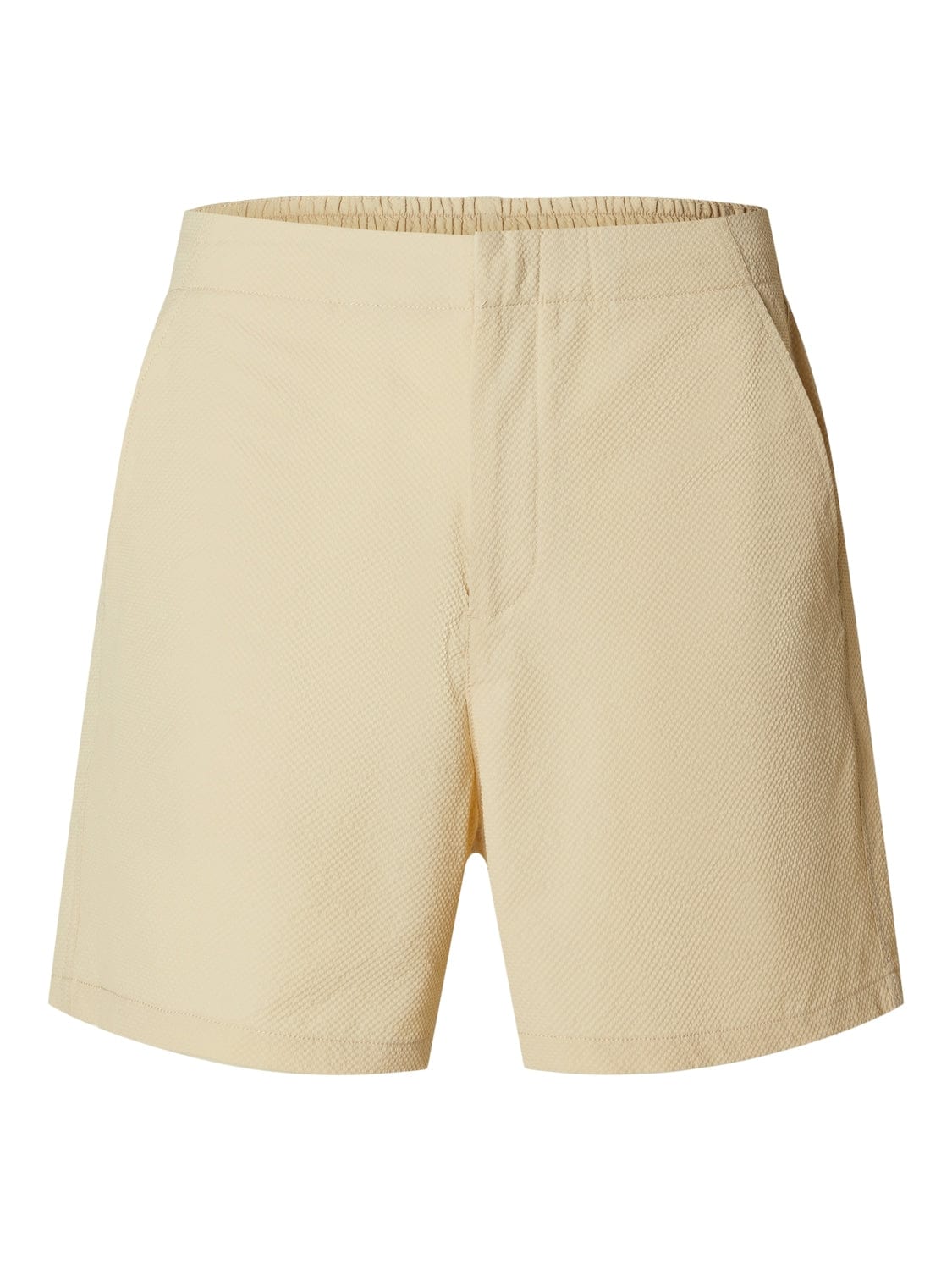 M BOTTOMS - Selected - Harry Seersucker Shorts - PLENTY