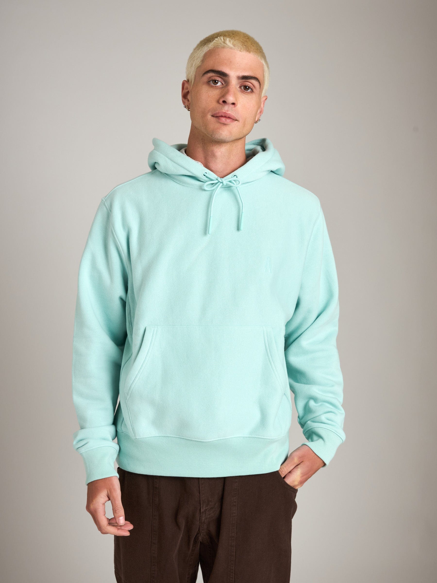 Midweight Brush Fleece Hoody Pullover