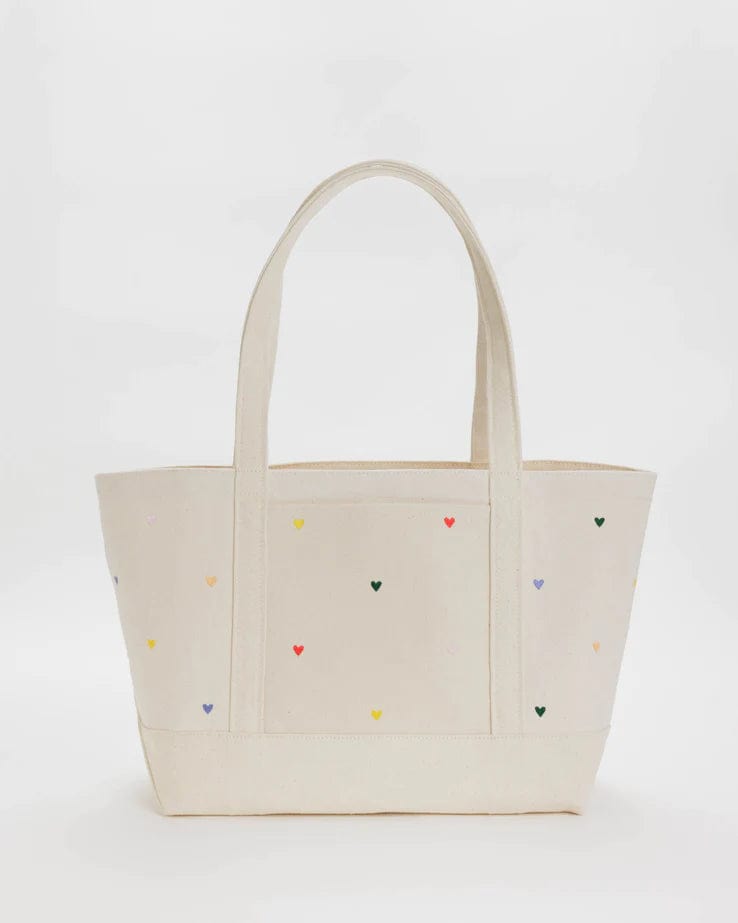 Embroidered Canvas Tote