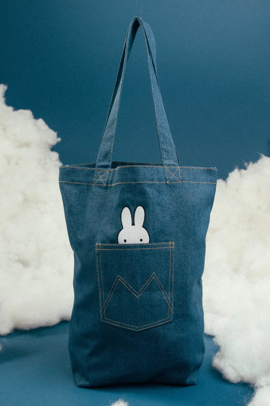 Miffy Denim Pocket Bag