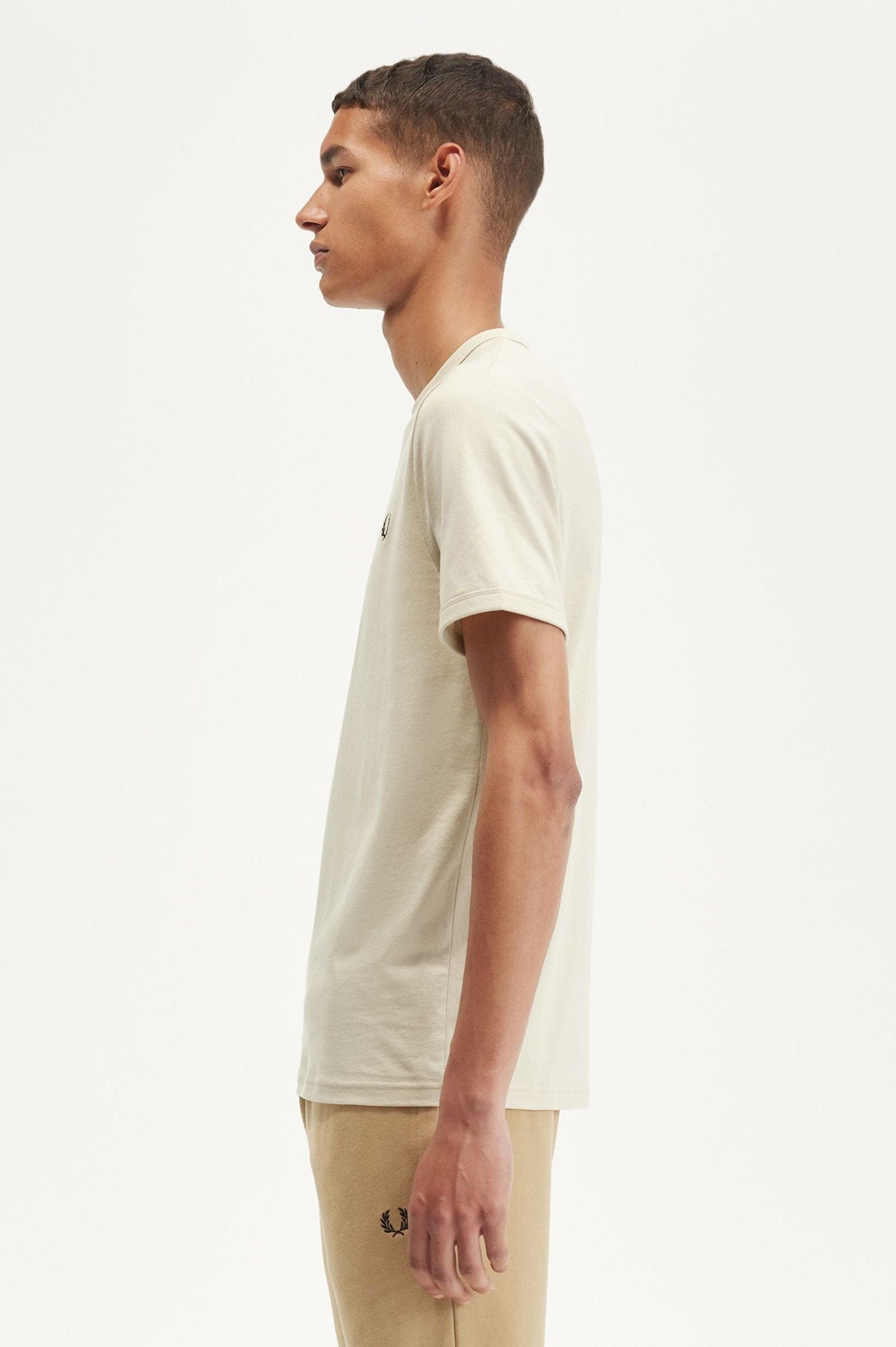 M TOPS - FRED PERRY - Ringer T-Shirt - PLENTY