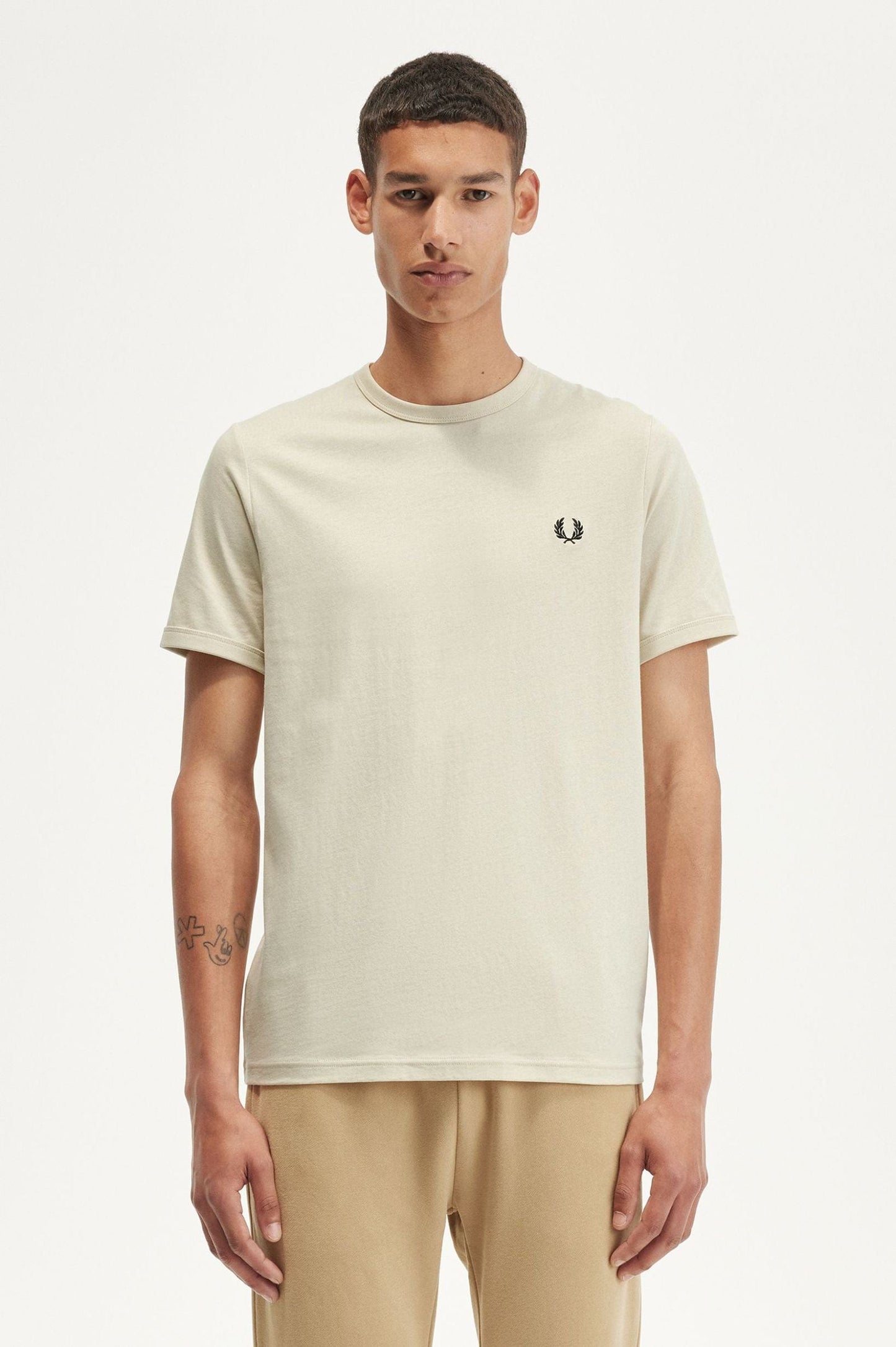 M TOPS - FRED PERRY - Ringer T-Shirt - PLENTY