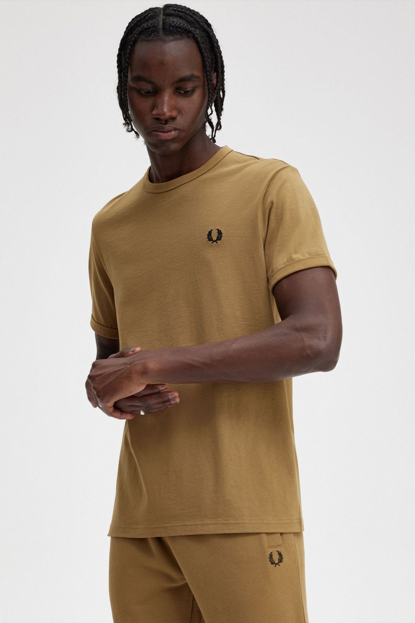 M TOPS - FRED PERRY - Ringer T-Shirt - PLENTY