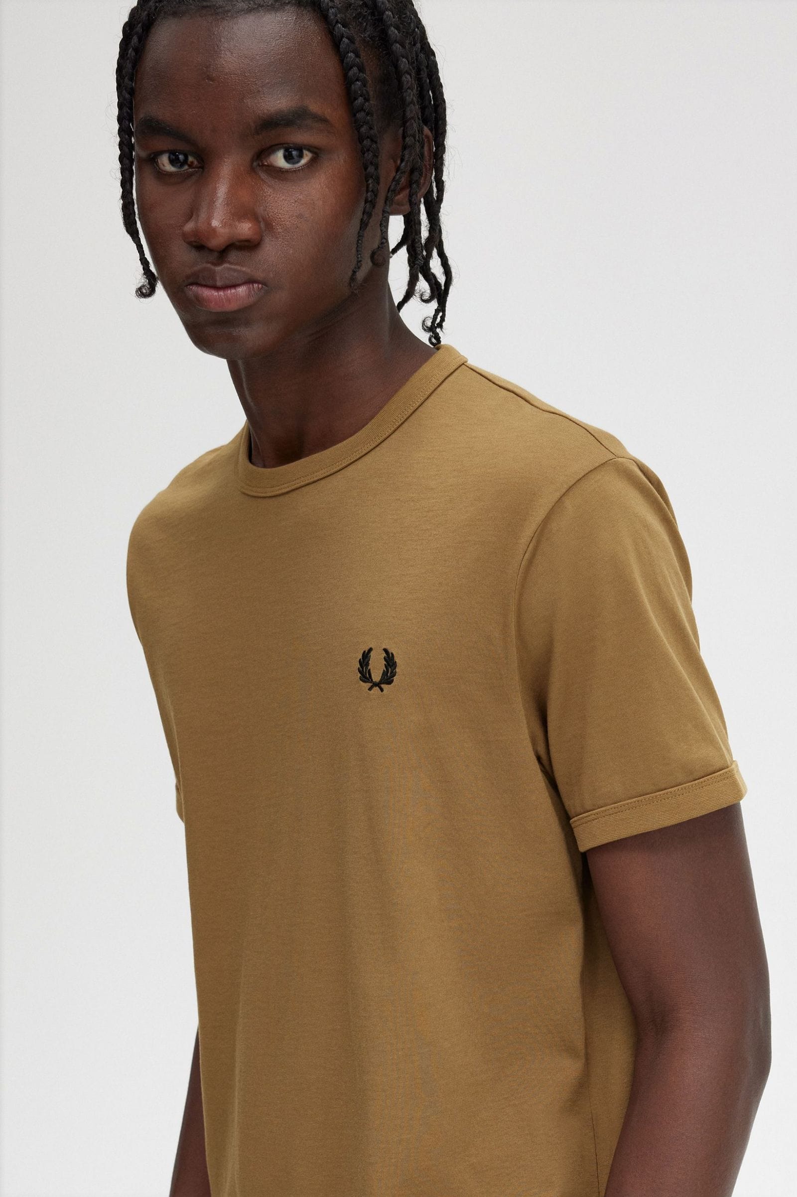 M TOPS - FRED PERRY - Ringer T-Shirt - PLENTY