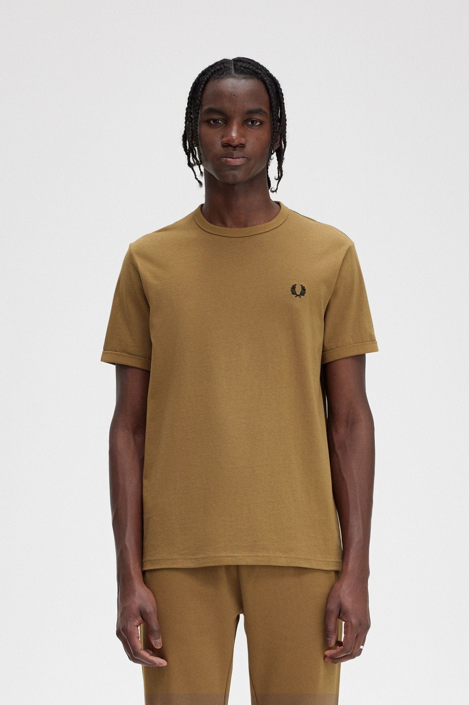 M TOPS - FRED PERRY - Ringer T-Shirt - PLENTY