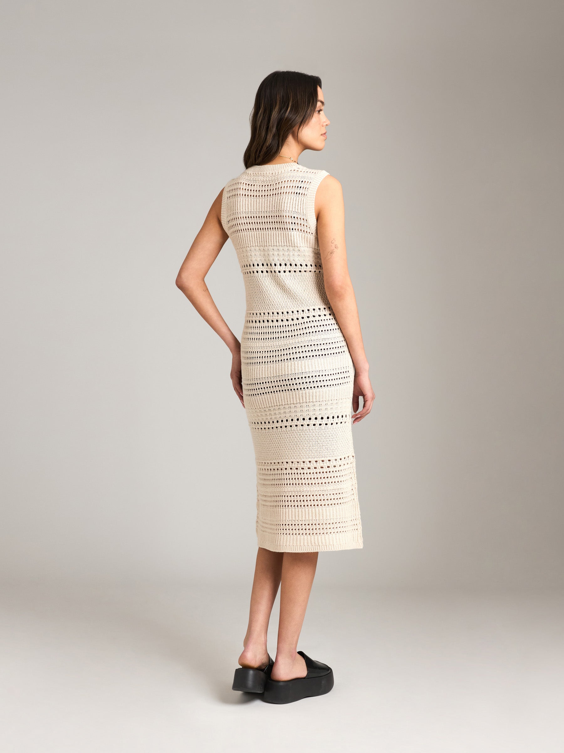 Dresses - LOVEFINN - Dixie Crochet Dress - PLENTY