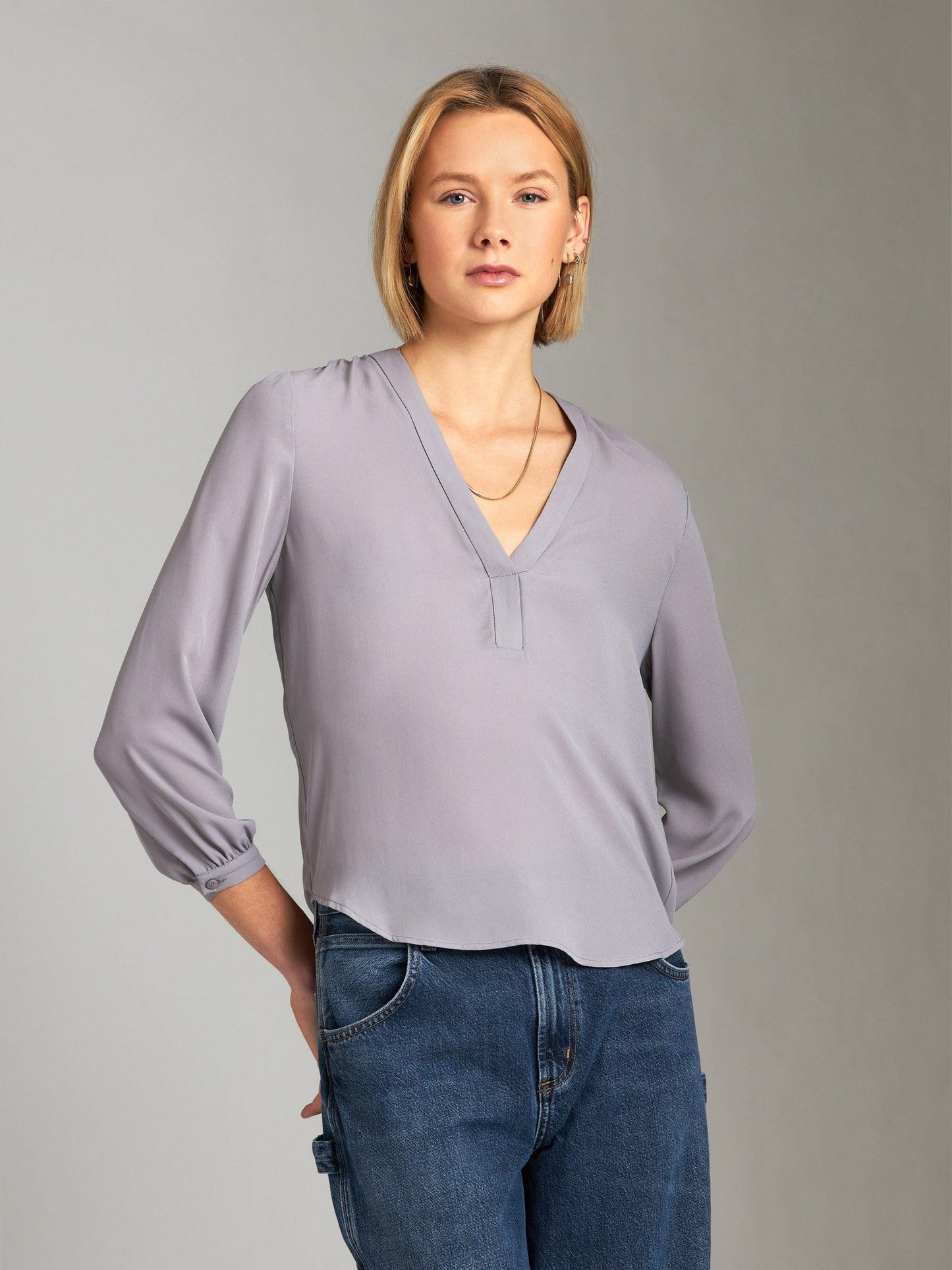 TOPS - Monk & Lou - Dobby Adina Blouse - PLENTY