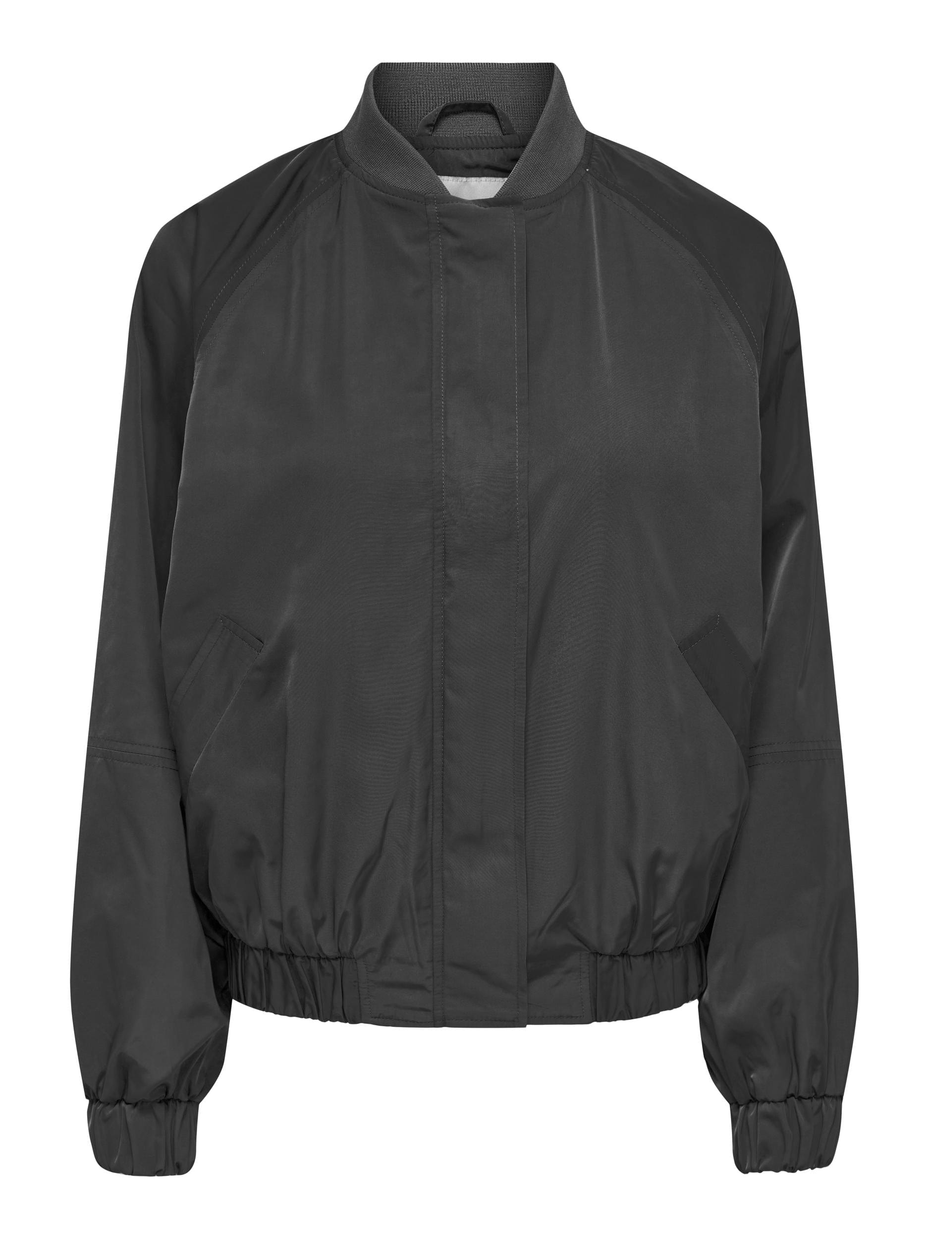 Minna B Oversized Bomber Jacket