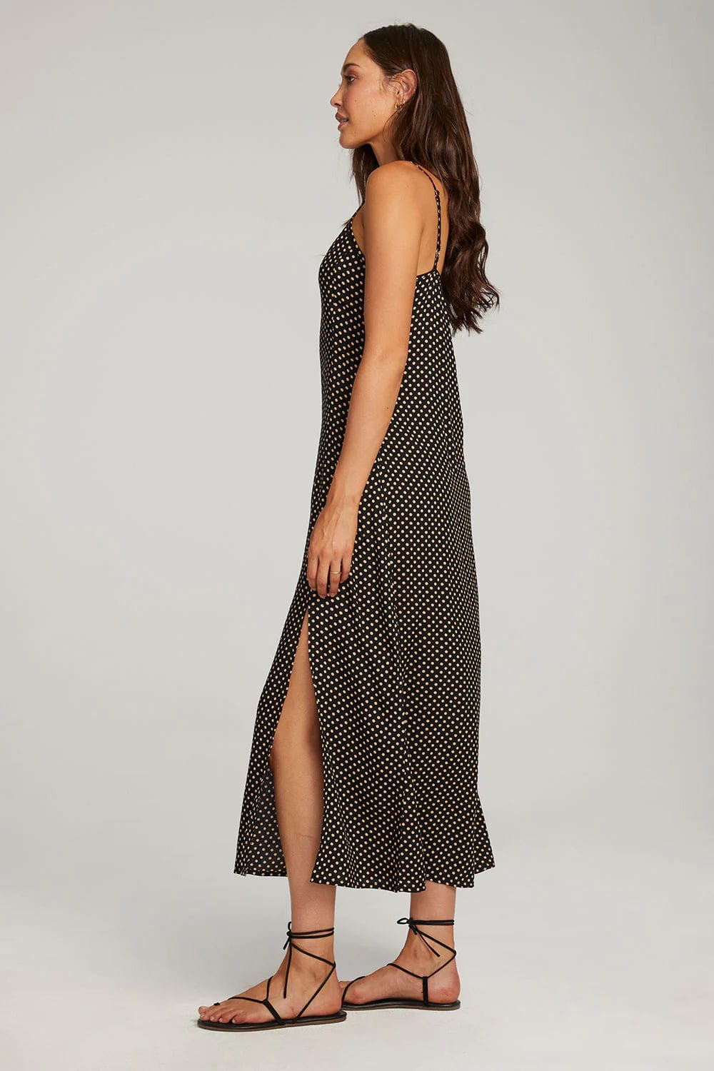 Isabella Polka Dot Midi Dress