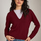 Leela V-Polo Sweater