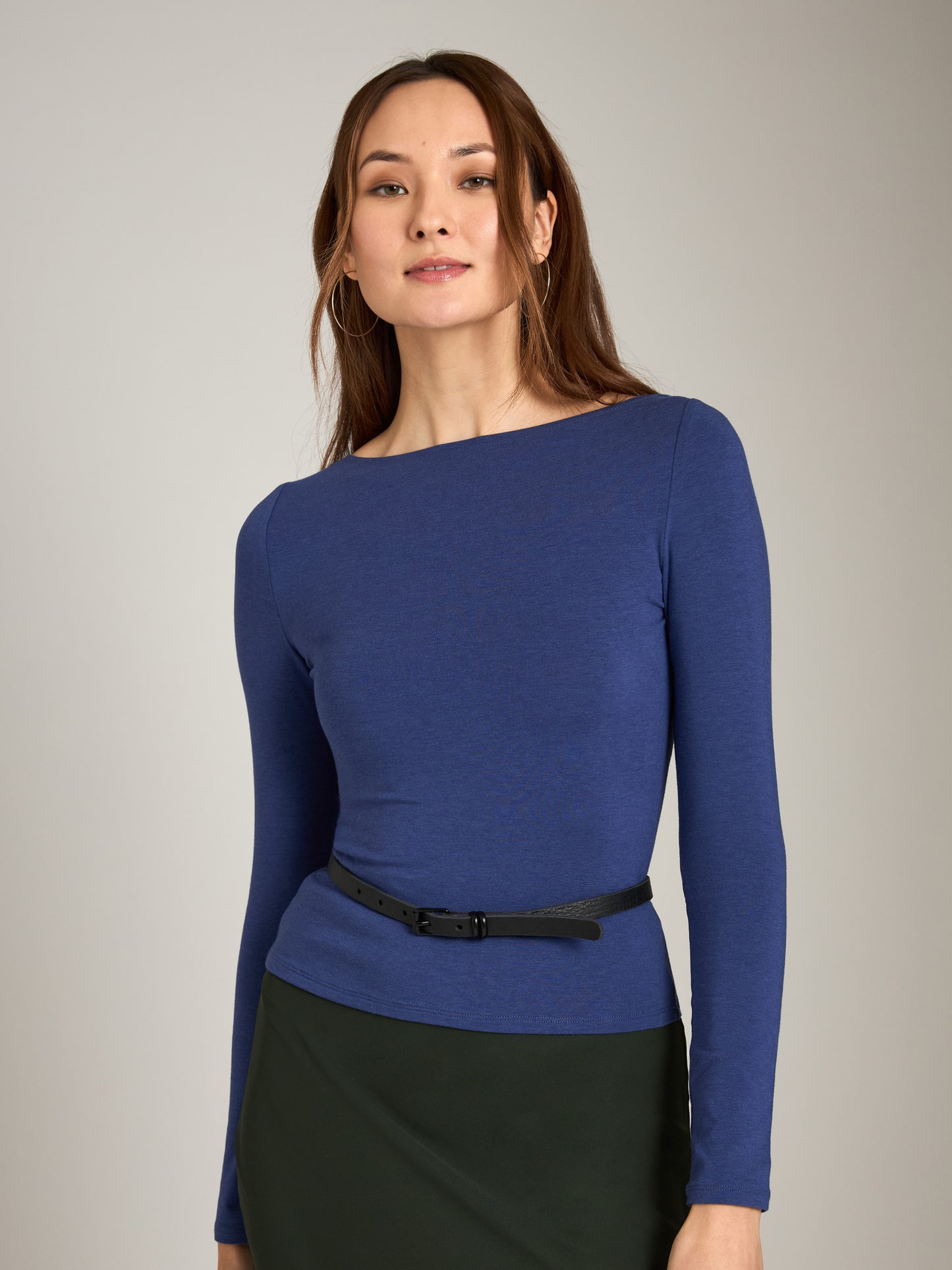 Nessa Boatneck Top