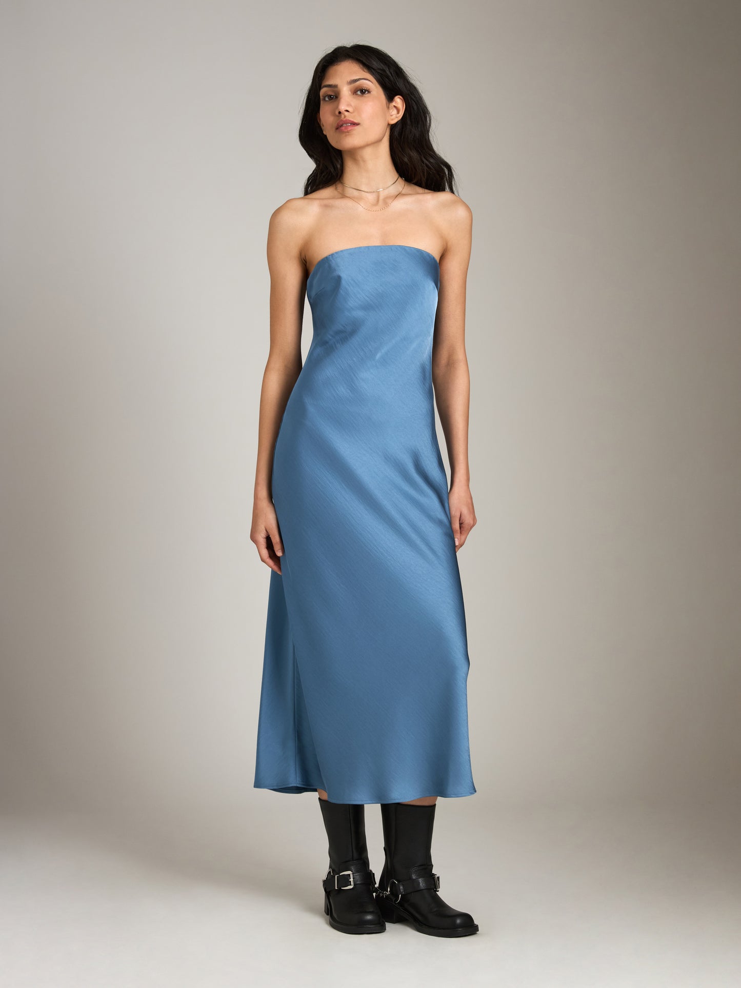 Sidney Strapless Bias Dress