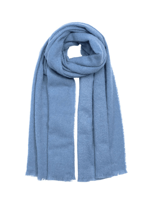 ECHO ACCESSORIES Blue Glacier Buzzy Boucle Scarf