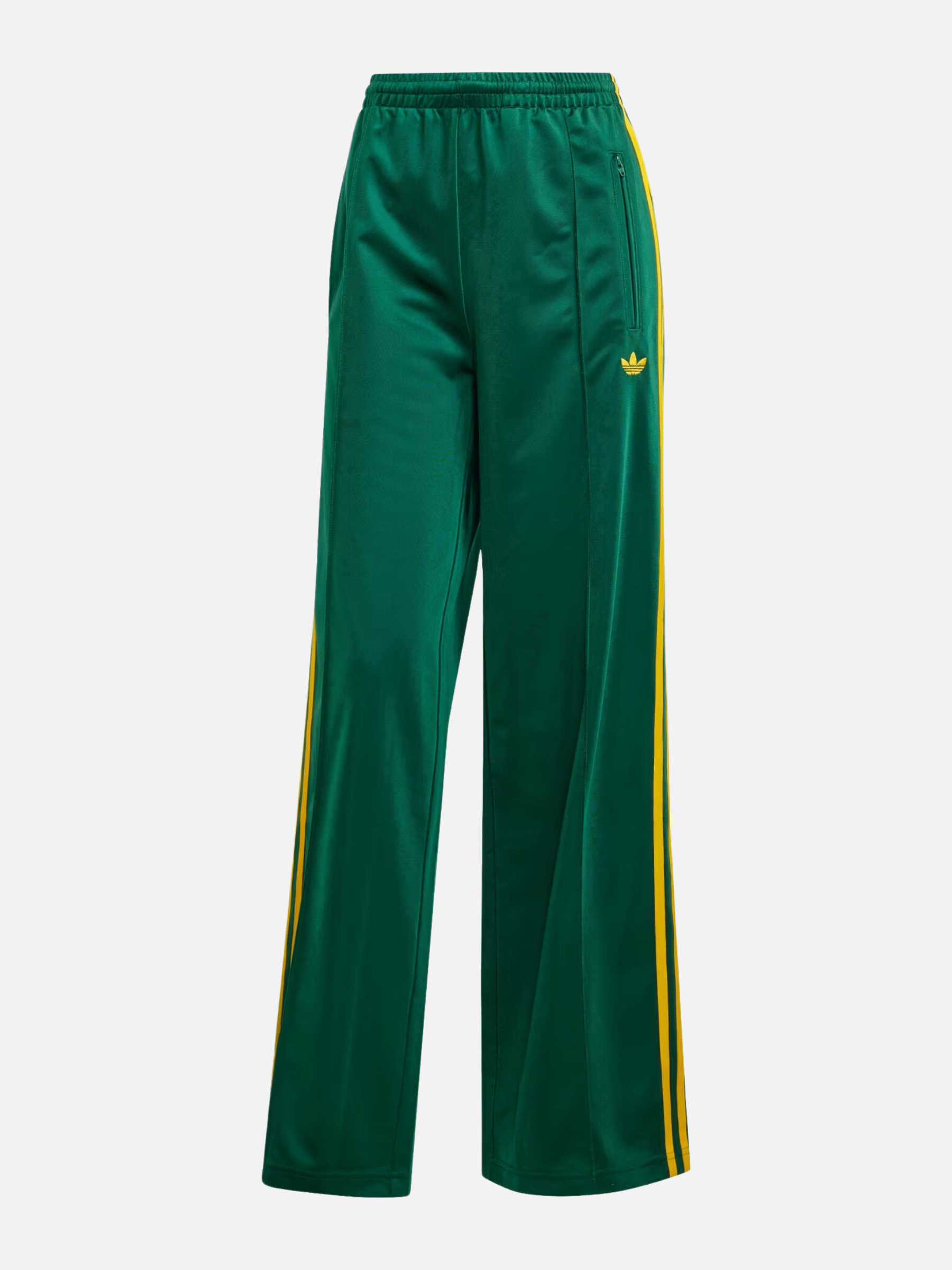 ADIDAS BOTTOMS Collegiate Green / Crew Yellow / XS Firebird Loose Track Pants