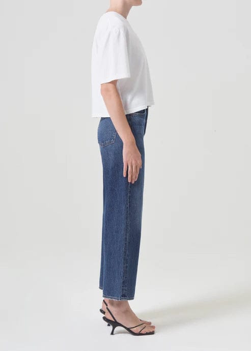 AGOLDE denim Ren Hi Rise Wide Leg Jean - Control